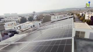 10Kw on Grid solar system with customized structure solution