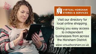 Christmas Gift Hunter Lisa buys locally using Virtual Horsham