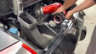 ￼🔥 Porsche 911 Carrera 997 K&N cold air intake install ￼🔊sounds amazing 🤩