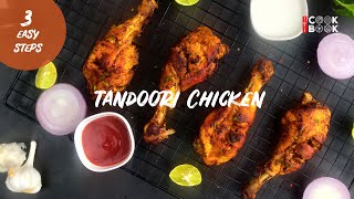 Tandoori Chicken Recipe in 3 Simple Steps | No Oven, No food color | Simple Cookbook