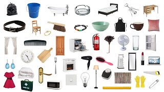 150 household items || English Vocabulary || Household items name in english