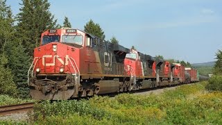 CN 2251 West, With 154 Cars 08-25-2014