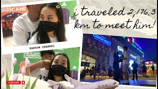 I Traveled 2,176.3km to surprised My Long Distance Boyfriend! 😍😅