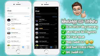 WhatsApp iOS | Cara Mengubah whatsapp android menjadi iPhone terbaru dengan mudah