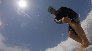 Surfing Manhattan Beach Pier on CBC Sushi and Wavestorm