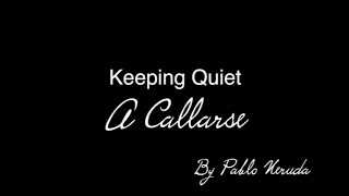 Celebrating Latinx voices and culture: Keeping Quiet -  A Callarse