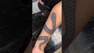 Armband tattoo of a snake 🐍 Done at Lucky 7’s tattoo shop! #tattoo #armtattoo #lasvegas #lv