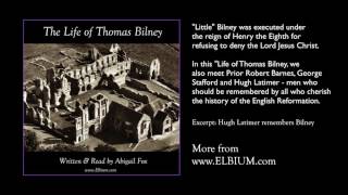 Promo for The Life of Thomas Bilney audiobook