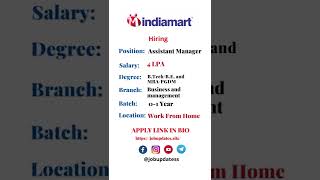 #job #jobupdates #freshers #freshersjob #shorts #youtube #trending #viral