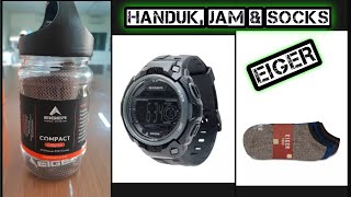 REVIEW EIGER CLENT, HANDUK & KAUSKAKI