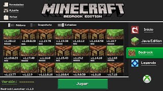 Minecraft Bedrock: Launcher Oficial (Android) Concept