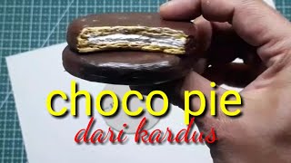 choco pie dari kardus#cardboard #kardus #diy#art #shorts