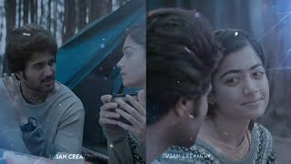 Efx | Pagal iravai💞kan vizhithidava💞 @DevarkondaRashmika 💞Dear comrade💞love WhatsApp Status💞