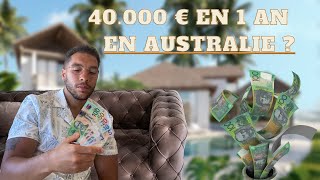 GAGNER 40.000€ EN 1 AN DE PVT AUSTRALIE ?