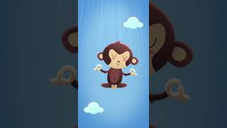 🐵 Connect with your inner ChimpanZEN - Meditation #Shorts