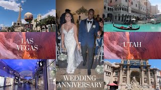 travel vlog : celebrating our first year of marriage