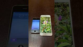 iPhone 3GS vs iPhone 7 Plus boot up test #shorts #iphone3gs #ios6 #iphone7plus #ios15