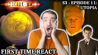 FIRST TIME WATCHING Doctor Who | Season 3 Episode 11: Utopia REACTION