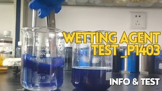 Wetting Agent Comparison Experiment_ Sylic P1403