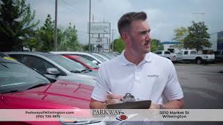 Great inventory, great pricing, a great experience. It's all here at Parkway Used Car Center.