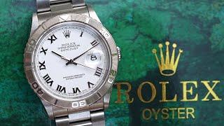 NEAR MINT Rolex Datejust Turn-o-Graph Thunderbird ref 16264 from 2002/2003 - cal 3135 full set