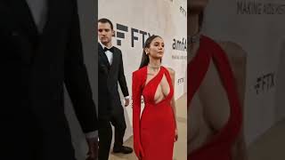 Nina Dobrev looking hot in sexy Red dress #ninadobrev #elenagilbert #reddress #tvd #shorts #sexy