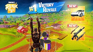 73 Elimination Solo Vs Squads "Zero Build" Gameplay Wins (Fortnite Remix chapter 2 PC)