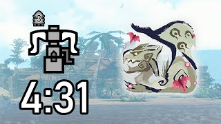 MH:Rise - Afflicted Rathian Spread HBG in 4:31