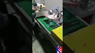 Conveyor belt screen printing machine (automatic drying)