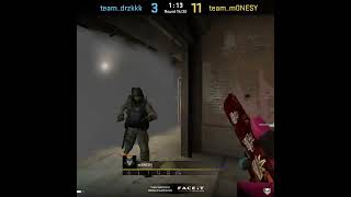 5 dudes trying to knife m0NESY then he aced #shorts