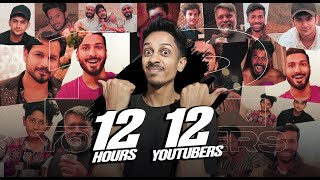 12 HOURS 12 YOUTUBERS || CHALLENGE || 😱😱 DOOGSLIFE