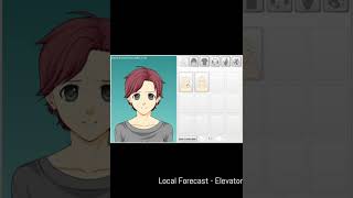 Making Kenward in Mega Anime Avatar Creator #subscribe