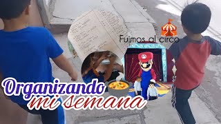 Así organizó mi semana MENÚ SEMANAL 🗒️ + fuimos al circo 🎪 Itsbahez ✨