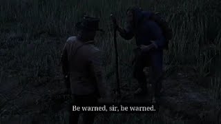 Rdr 2 - Helping a Blind Man