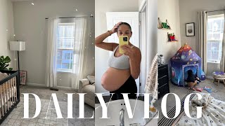 DAILY VLOG: juneteenth: a day off, homegoods shop with me, getting the nursery ready, progress!