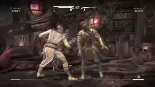 Mortal Kombat X Raiden vs Kenshi