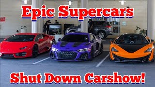 Houston Supercars Crash Local Carshow! Highly Modified!!