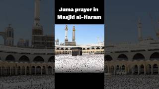 Juma prayer in Masjid al-Haram #Makkah. #religion #viraltrend #trending #makkah