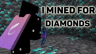 I Mined for Diamonds in My Hardcore World | Episode 9