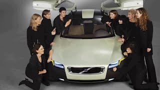 2004 Volvo YCC Concept Car Designed by Women Stock Footage