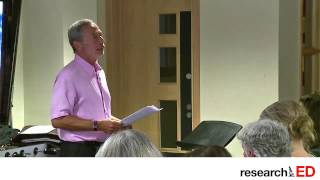 Frank Furedi speaks at researchED 2013