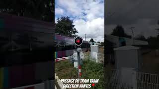 passage du train-train au passage à niveau direction Nantes📍