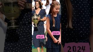 Mother And Daughter In Polka Dots Dress Princess Catherine And Princess charlotte #royalfamily