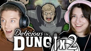 Delicious in Dungeon 1x2: "Roast Basilisk/Omelet/Kakiage" // Reaction and Discussion