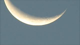 Moon-Venus Conjunction at Dawn - September 12, 2012