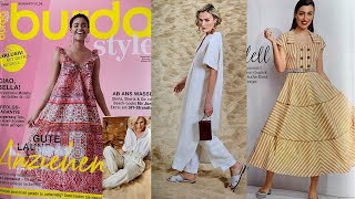 Burda Style 07/2021/Стиль Сафари/Стиль Ив Сен Лоран/Розыгрыш журналов