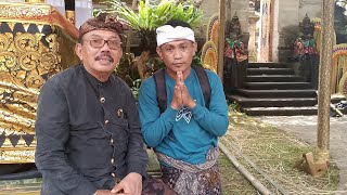 PERSIAPAN PELEBON TJok BAGUS SANTA KA,PURI AGUNG  UBUD!!