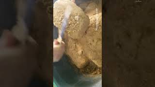 pure sand bajri shaving asmr #purecement #clay #asmrsand