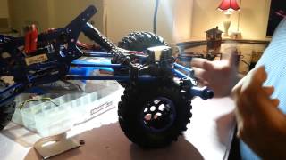 RC rock crawler and traxxas repair