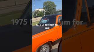 1975 #dodgeram #dodge #classicdodge #truck #classictrucks for sale